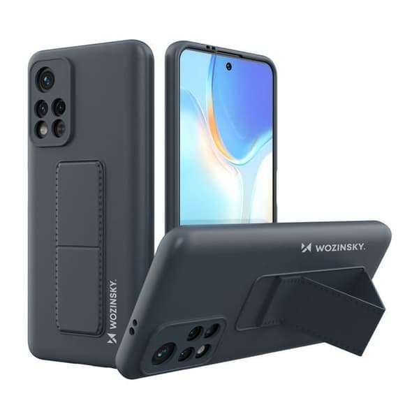Coque Wozinsky För Xiaomi Redmi 10 Med Ställning i Silikon