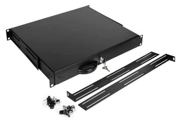 Kontorslåda - Equip - EZD-1-B - 19'' - Låsbart - Svart