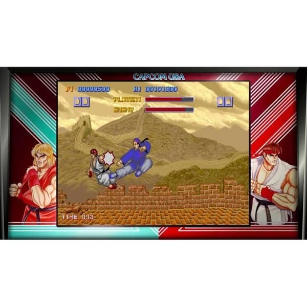 Street Fighter 30th Anniversary Collection PS4-spel
