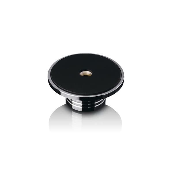 Lenco TTA-076SI Krom Vinyl Stabilisator Skivspelare Tryckvikt Silver