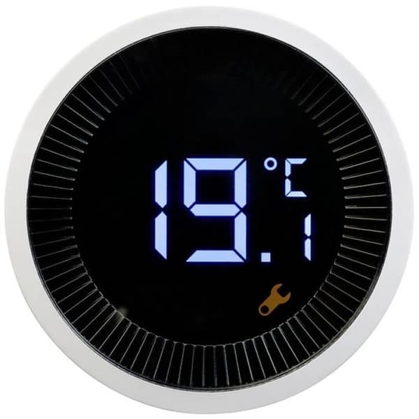 Zigbee Connect 01 trådlöst termostathuvud - Brennenstuhl - Elektrisk - Programmerbar