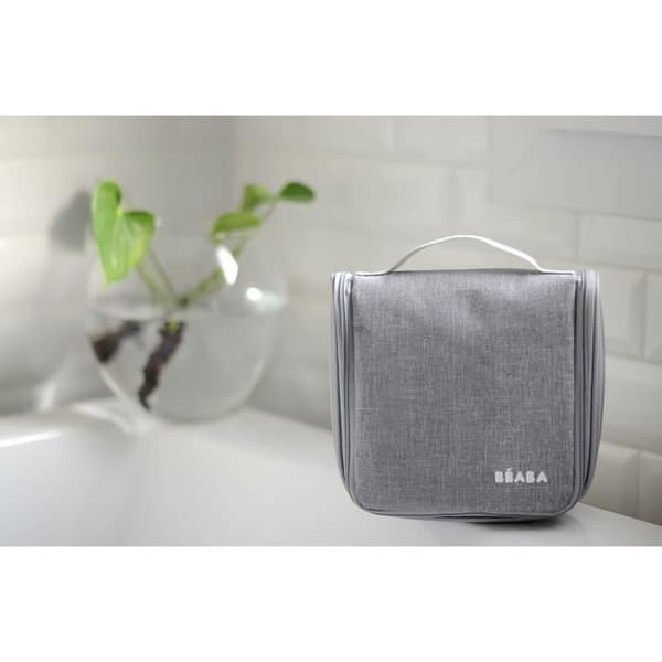 BÃ ABA Nomad babynecessär, 9 tillbehör, gammalrosa