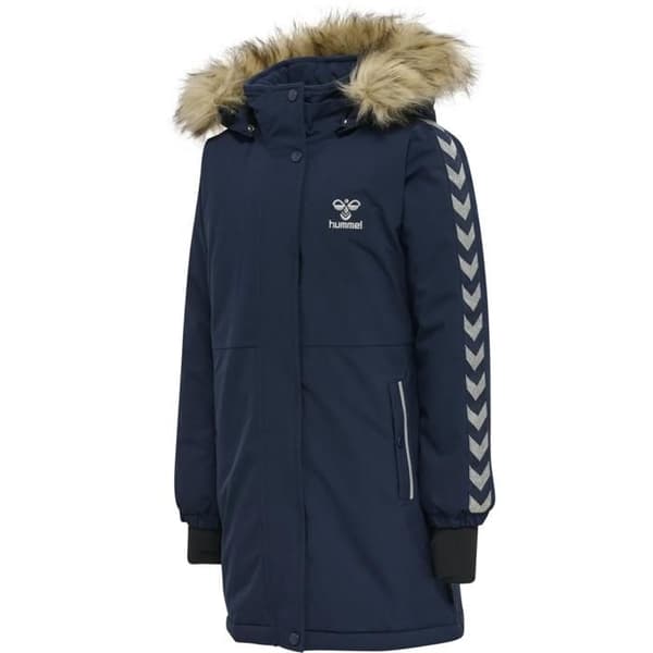 Huvjacka flicka Hummel Leaf Tex - blå - 8 år