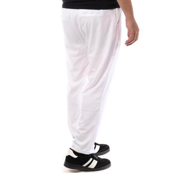 Pantalon i vit canvas för män Paname Brothers Poly