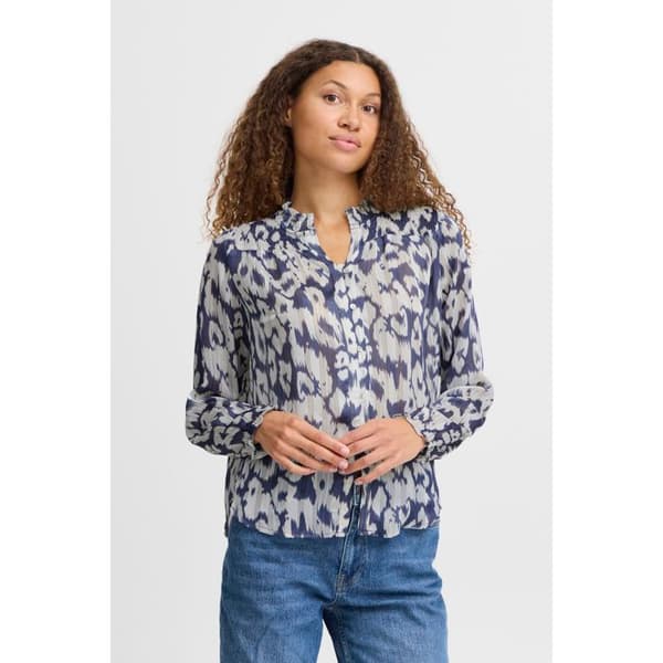 Kvinnors skjorta Pulz Jeans Saga