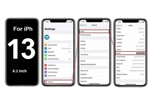 Intern högtalarmodul Smartex kompatibel med iPhone 13 – ersättningshörlur
