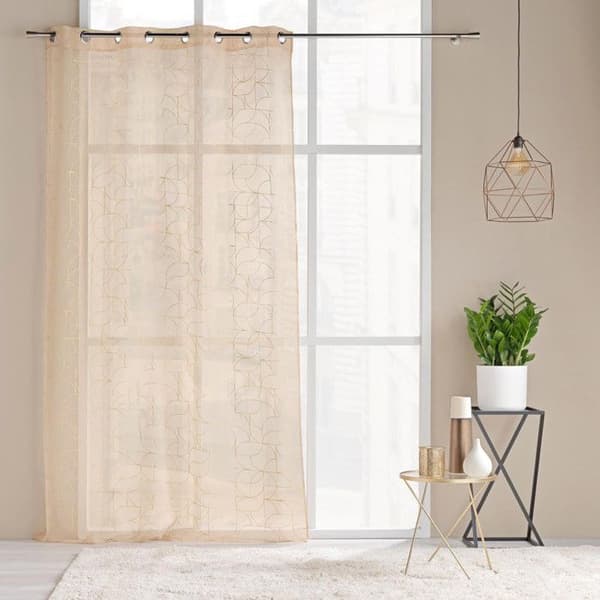 Gardinkappa med öljett "Louxor" 140x280cm Beige