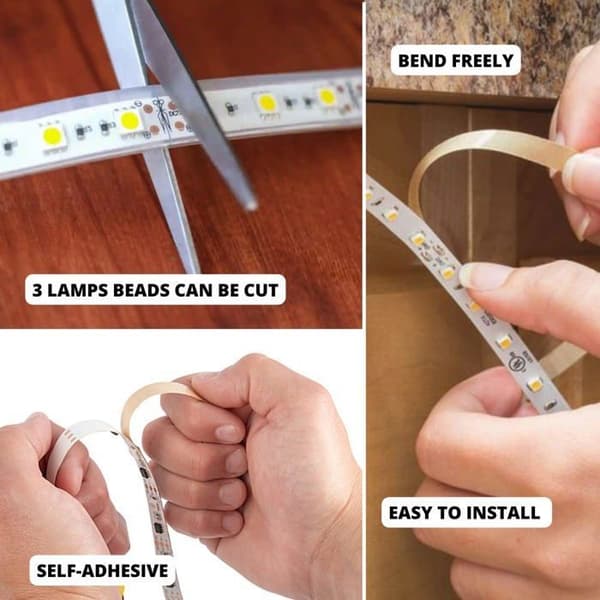 LED-stripe - JANDEI - B077J7YQJS - 5 meter - 780 lumen/meter - 6000K