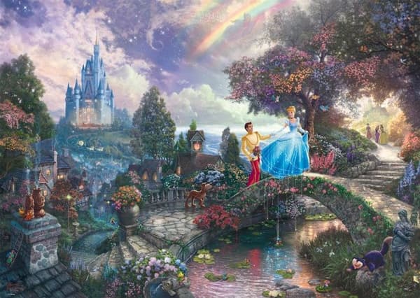 Pussel - SCHMIDT SPIELE - Disney Askungen - 1000 bitar