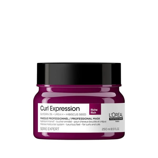 Hårmask - L'Oréal - Curl Expression - 250ml - Intenst återfuktande - Krulligt hår