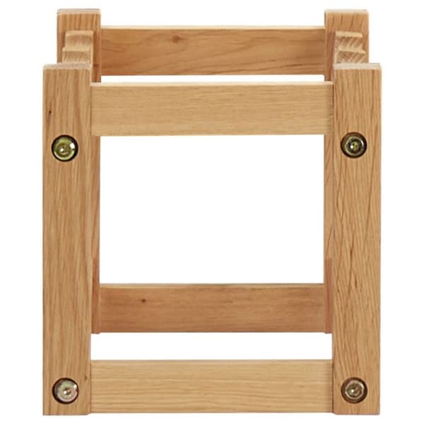 vidaXL Vinbox för 6 flaskor 37x21x21 cm Ek