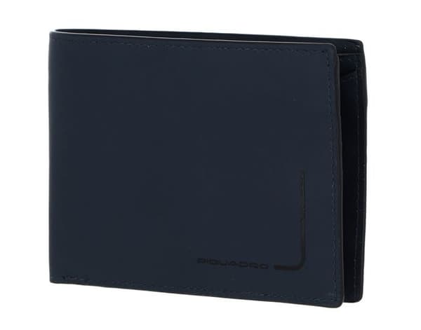 Plånbok - PIQUADRO - PQJ Herrplånbok - Läder - Blå - Modern
