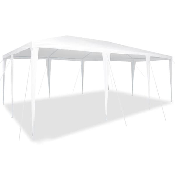 Vit tält vit 6x4 m PE