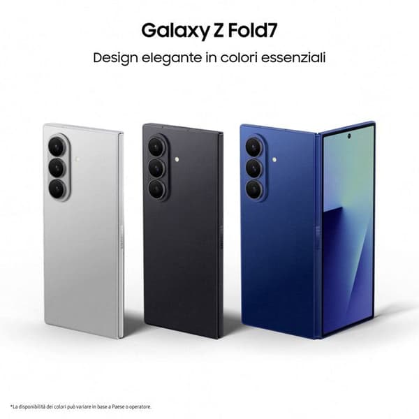 Samsung Galaxy Z Fold7 5G Fällbar smartphone 256GB 12GB Silver Shadow