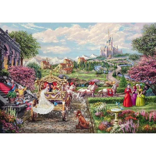 Schmidt Spiele - Cendrillon pussel sagolikt 1000 bitar - SCHMIDT