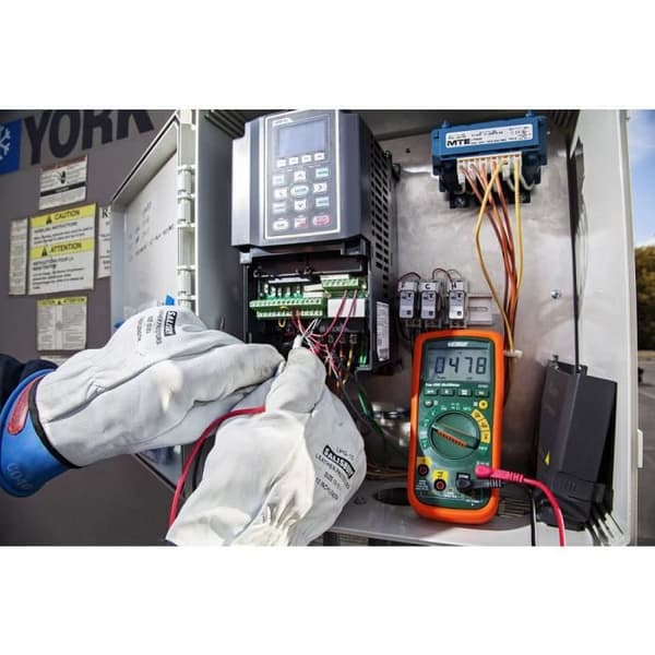 Extech EX350 Digital multimeter CAT III 600 V Display (antal punkter): 4000