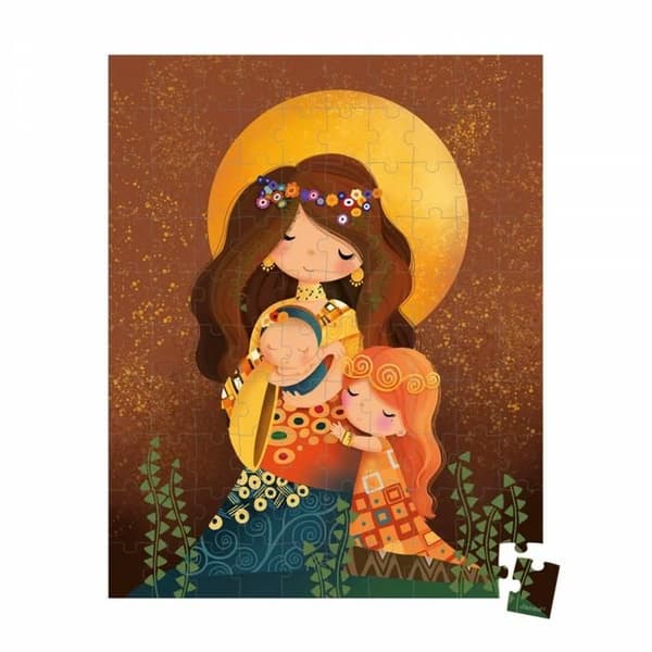 PUZZLE INSPIRERAD AV KLIMT
