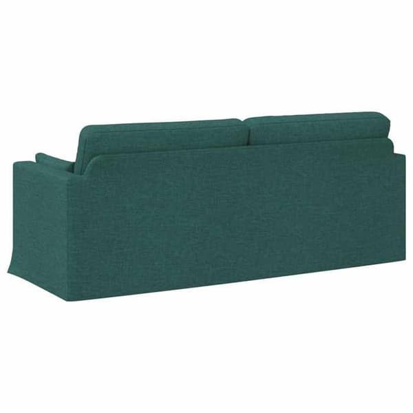Soffa - VIDAXL - 180 cm - Mörkgrön - Metallstruktur - Ergonomisk modulär