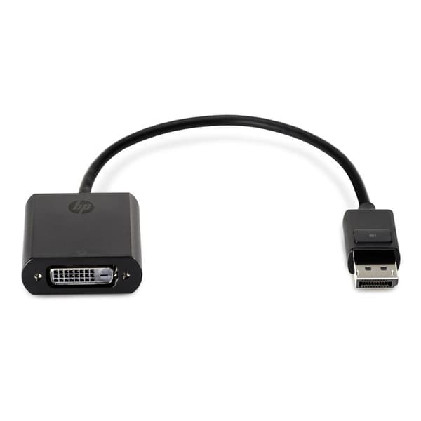 Videokabel DisplayPort/DVI - HP - Videoadapter - Svart - DisplayPort Hane - DVI Hon.