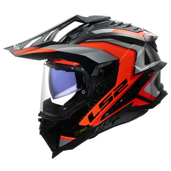 LS2 MX701 Explorer C Frontier II helhjälm för motorcykel