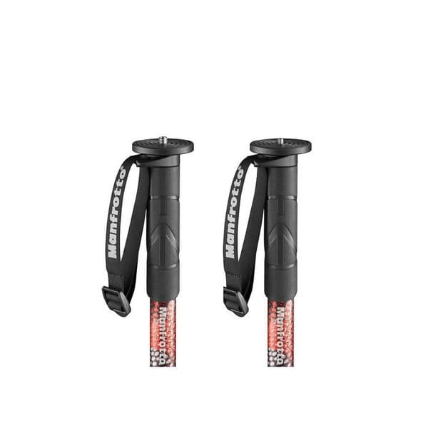 Monopod - MANFROTTO - Element MII - Lättviktsaluminium - 5 sektioner - Röd