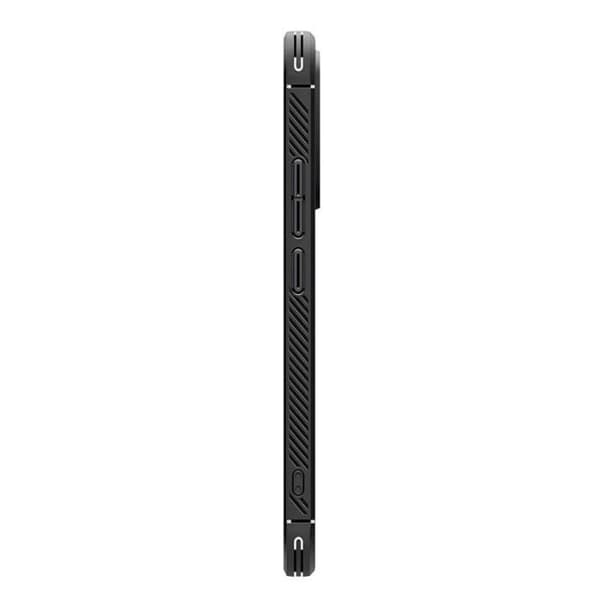 Telefonfodral - SPIGEN - Rugged Armor - Xiaomi 14T - Matt Svart - Stötsäkerhet