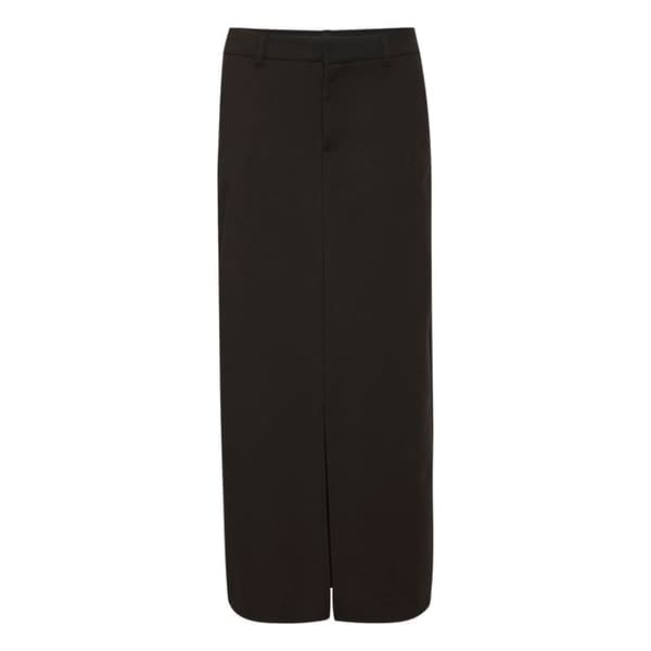Hög midja lång kjol dam Pulz Jeans Bindy