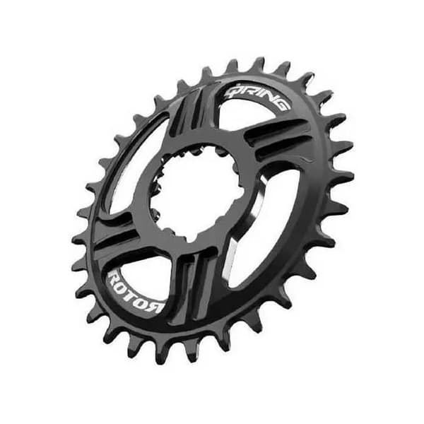 Mono platta Rotor Q-Rings DM Sram 6 mm offset 34T
