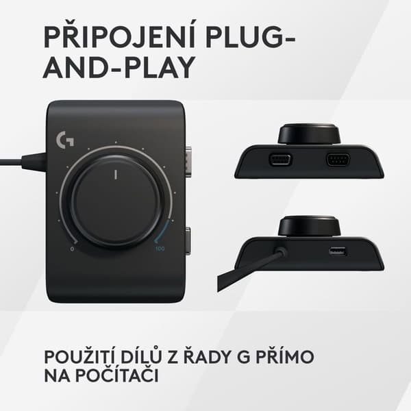 Racingsadapter - LOGITECH - G Racing - Multi-plattform - Svart