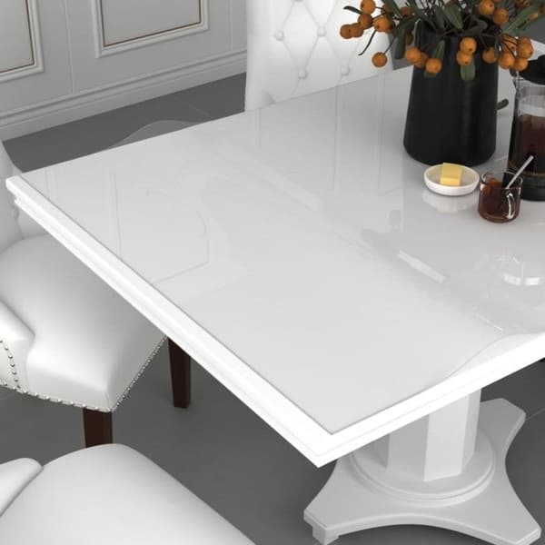 Transparent bordsbeskyttelse 180x90 cm 2 mm PVC