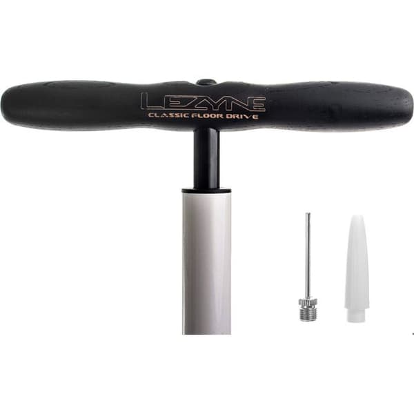 Lezyne Classic golvdrivning golvpump - vit