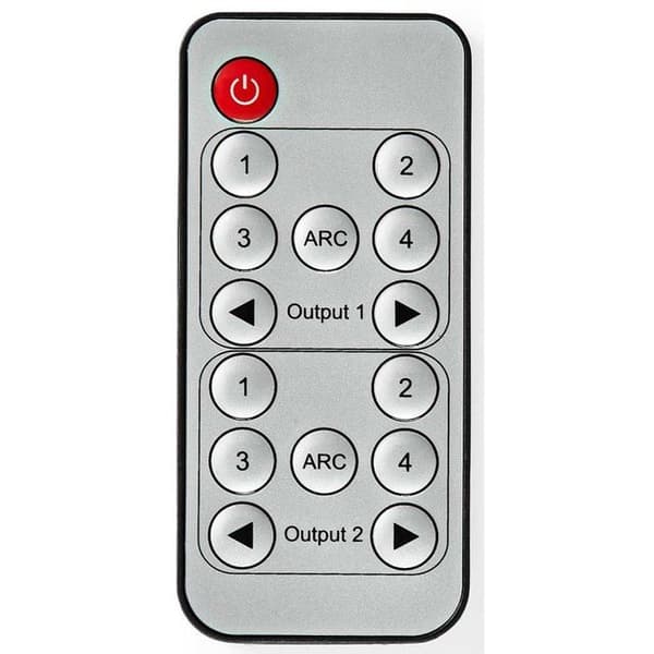Nedis VMAT3482AT switch HDMI 2x 4-portar 4x HDMI-ingång