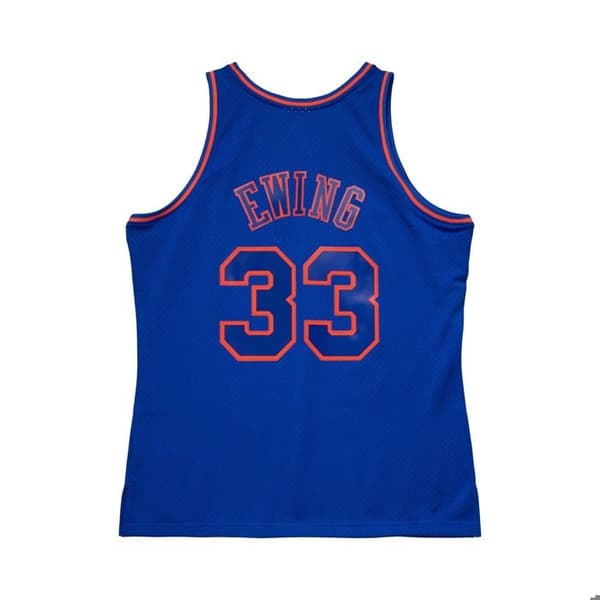 Tröja - MITCHELL & NESS - New York Knicks - Patrick Ewing - 1996/97 - Kungablå - Vuxen