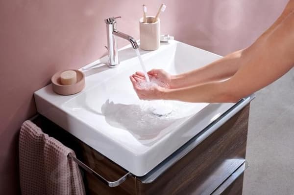 Handdusch - HANSGROHE - Tecturis S - Krom - EcoSmart - Höjd 183 mm