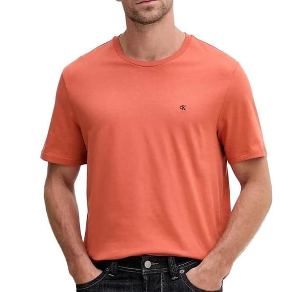 T-shirt Orange Herr Clavin Klein Smooth