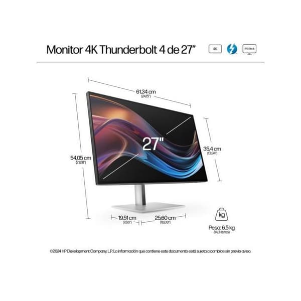 HP S7 Pro 727pk 4K TB4 MNTR EM