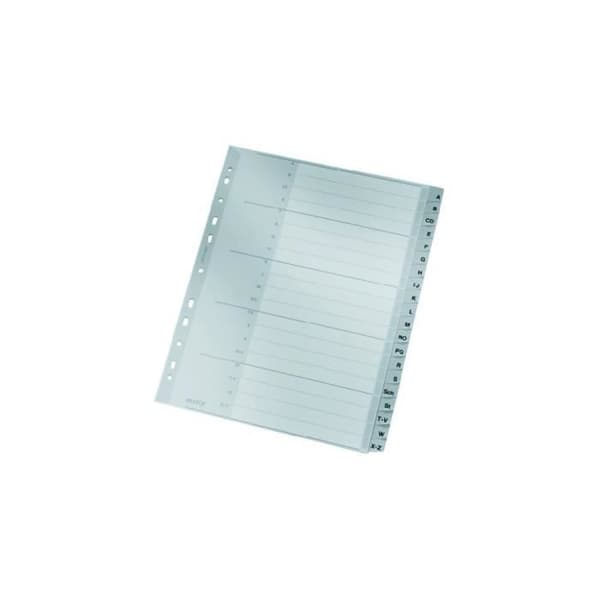 Trieur - LEITZ - A-Z - Extra stor - Vit - Grå - 297x238 mm