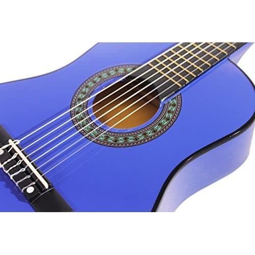 Music Alley MA-52 — Klassisk gitarr 1/2 blå (för barn 4–6 år)