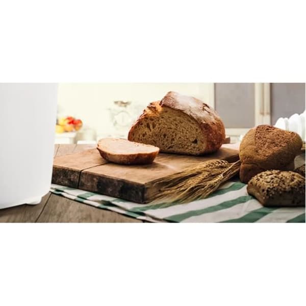 Brödmaskin - MEDION - 50080151 - 950 W - 19 program - Fönster - Vit