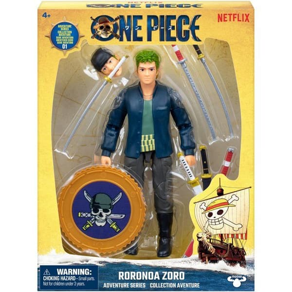 Rörlig figur - ONE PIECE - Zoro - 15 cm - Från 4 år