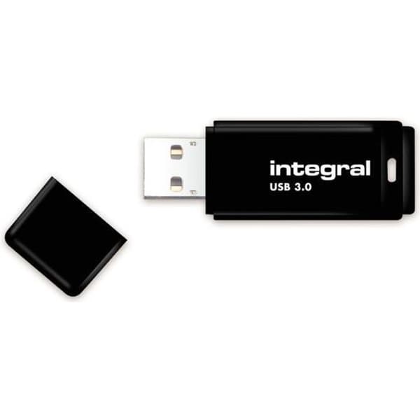 INTEGRAL - USB-minne - 64 Go - USB 3.0 - Svart