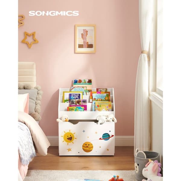 Bibliotek Avi | 62,5 x 29,5 x 70 cm | Vit