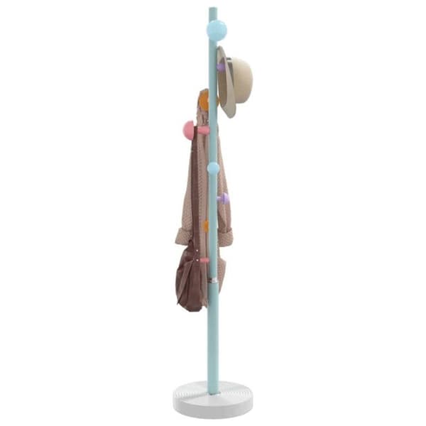 Blå klädhängare 172 cm pulverlackad järn