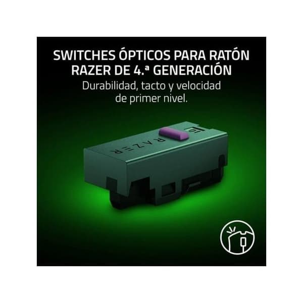 Razer DeathAdder V4 Pro Trådlös Mus Svart Hög Precision