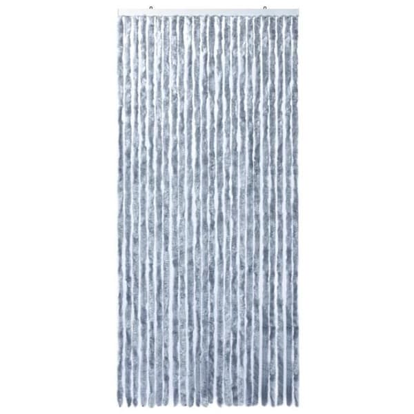 vidaXL Myggnät Silver 100x220 cm Chenille