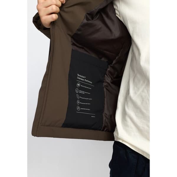 Revolution City vadderad hoodie