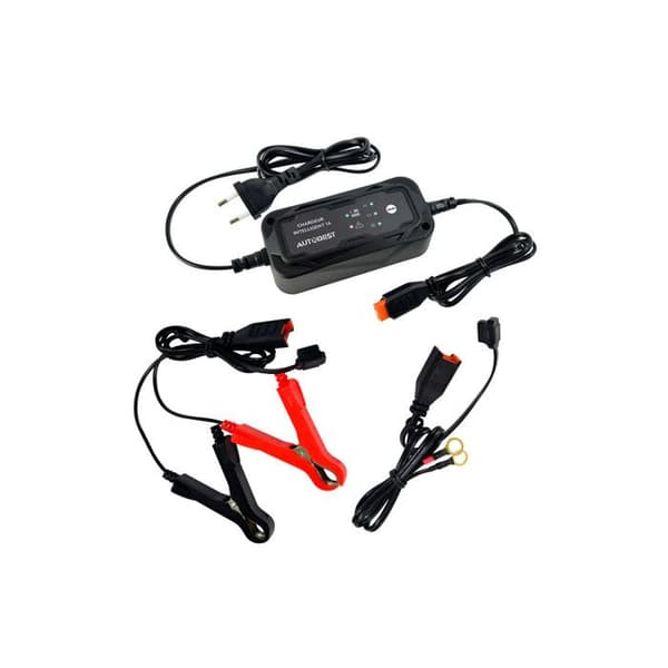 Motorcykelbatteriladdare - 6V / 12V laddningsunderhåll