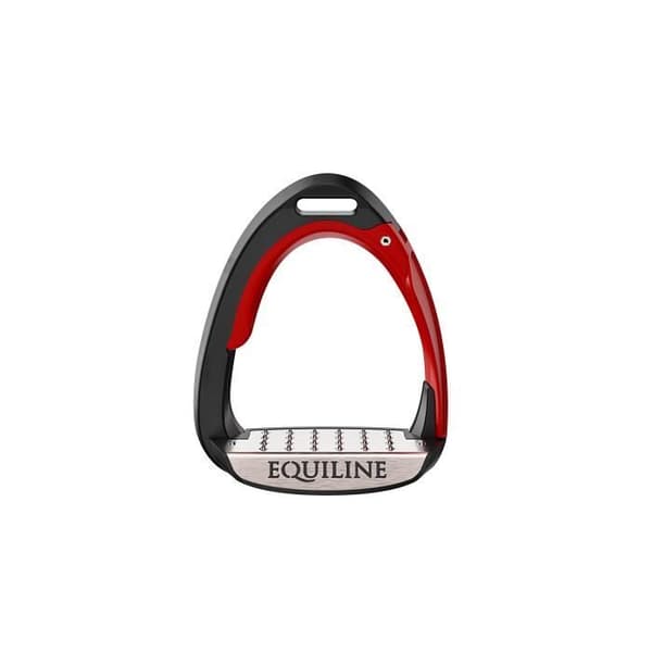 Equiline X-CEL stigbyglar för häst - röd - TU