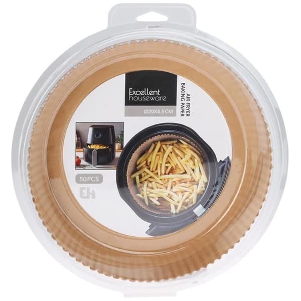 Bakplåtspapper - PAPERPAN - 50-pack - Diameter 20 cm - Non-stick - Engångsprodukter