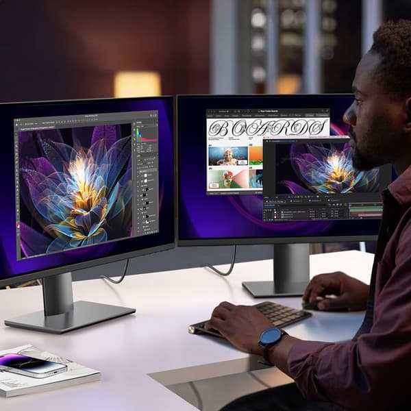 Flätad DisplayPort - HDMI 4K 60 Hz 1 m grå